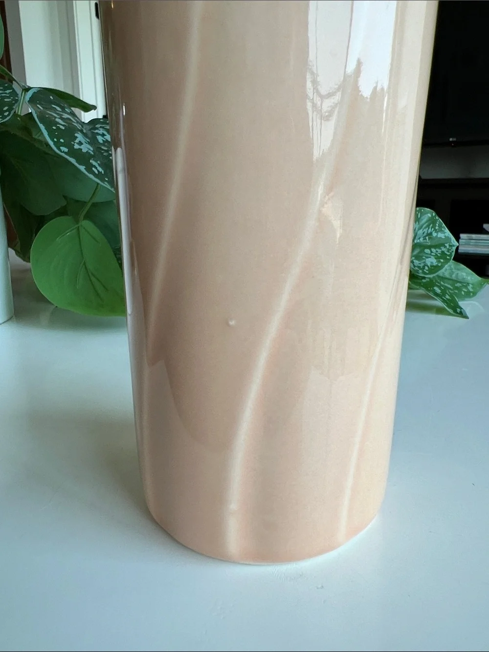Vintage peach pfatzgraff